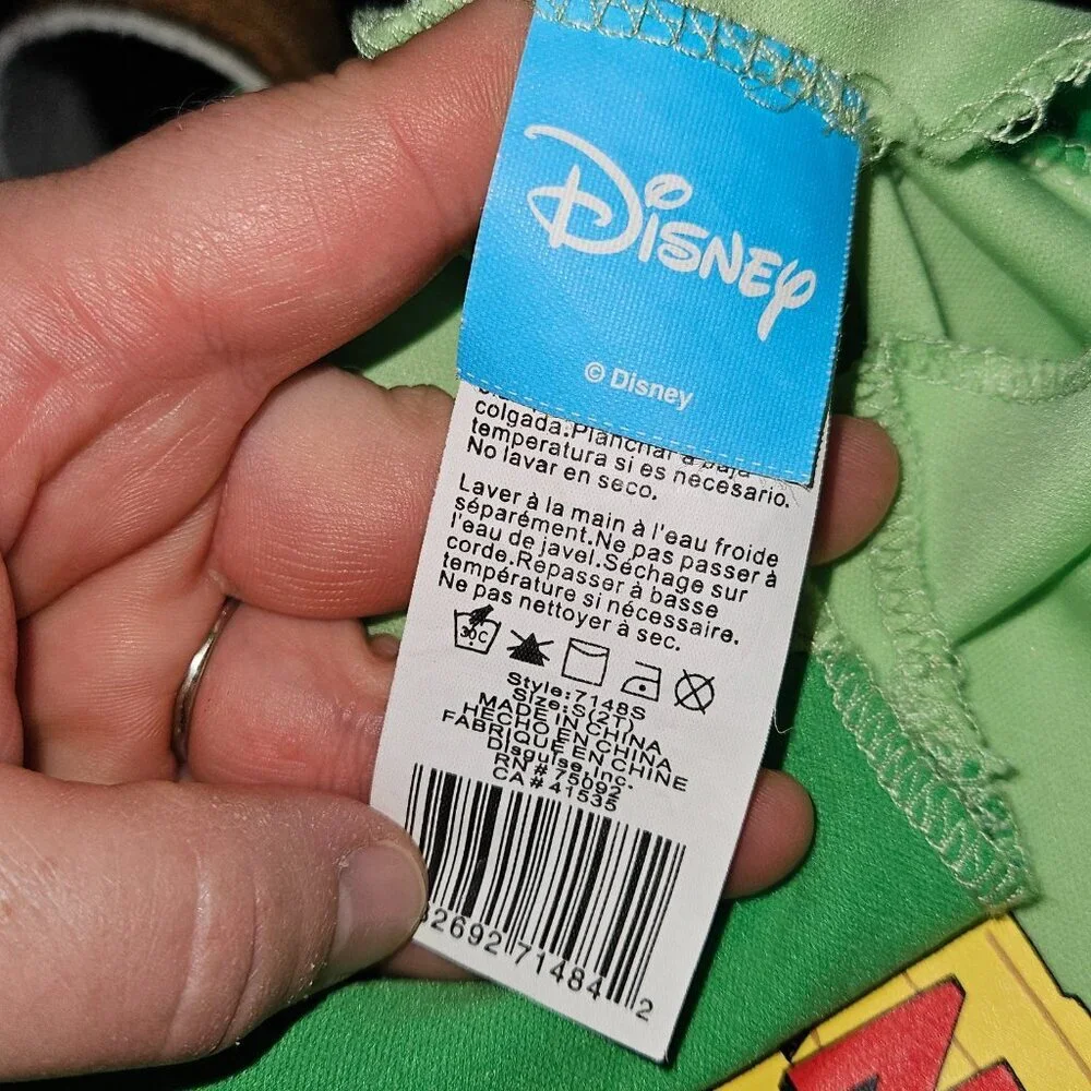 Disney Handy Manny Halloween Costume JUMPSUIT ONLY Toddler 2T READ